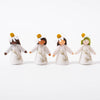 Group of 4 Chamomile Flower Fairy with various Skin Tone from Ambrosius